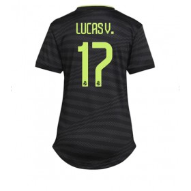 Damen Fußballbekleidung Real Madrid Lucas Vazquez #17 3rd Trikot 2022-23 Kurzarm